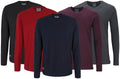 Plus Size Basic Long Sleeve T-Shirt MAPLE SPORTSWEAR 5 Colours Unisex T-shirt, Sweatshirt, Hoodie, Long Sleeve Tee - T-Shirt, Sweatshirt, Hoodie
