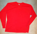 Mens Unisex shirt tshirt Brown Red long sleeve large NEW fruit of the loom Unisex T-shirt, Sweatshirt, Hoodie, Long Sleeve Tee - T-Shirt, Sweatshirt, Hoodie