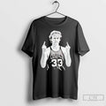 Classic Larry Bird Middle Finger T Shirts Unisex T-shirt, Sweatshirt, Hoodie, Long Sleeve Tee - T-Shirt, Sweatshirt, Hoodie