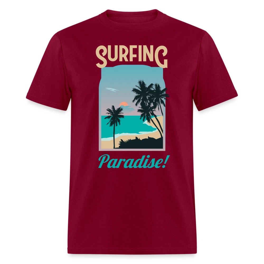Surfing Paradise shirt Sunset Ocean Beach Surfing is life T-Shirt Size S-6XL Unisex T-shirt, Sweatshirt, Hoodie, Long Sleeve Tee - T-Shirt, Sweatshirt, Hoodie