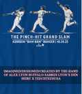 Addison Bam Bam Barger Toronto Blue Jays The Pinch-Hit Grand Slam shirt Unisex T-shirt, Sweatshirt, Hoodie, Long Sleeve Tee - T-Shirt, Sweatshirt, Hoodie