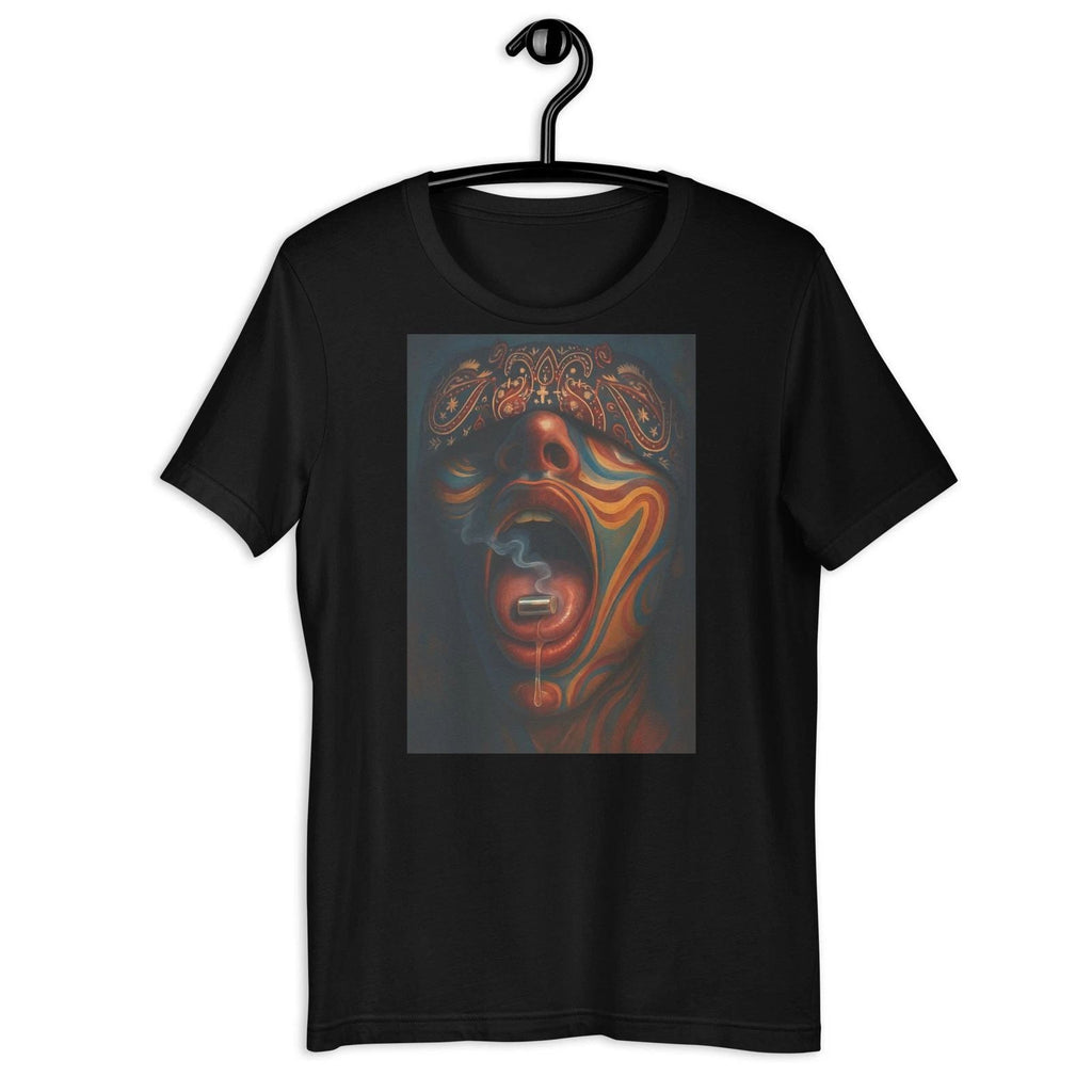 Chicano Psychedelic Face Art Trippy Lowrider Culture Street Style T-Shirt Unisex T-shirt, Sweatshirt, Hoodie, Long Sleeve Tee - T-Shirt, Sweatshirt, Hoodie