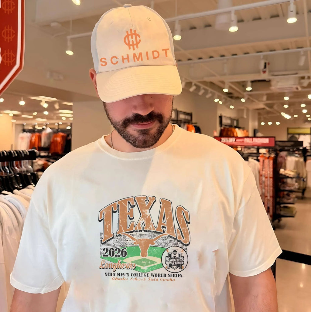 Texas Longhorns 2026 Baseball College World Series Bound Field stadium shirt Unisex T-shirt, Sweatshirt, Hoodie, Long Sleeve Tee - T-Shirt, Sweatshirt, Hoodie