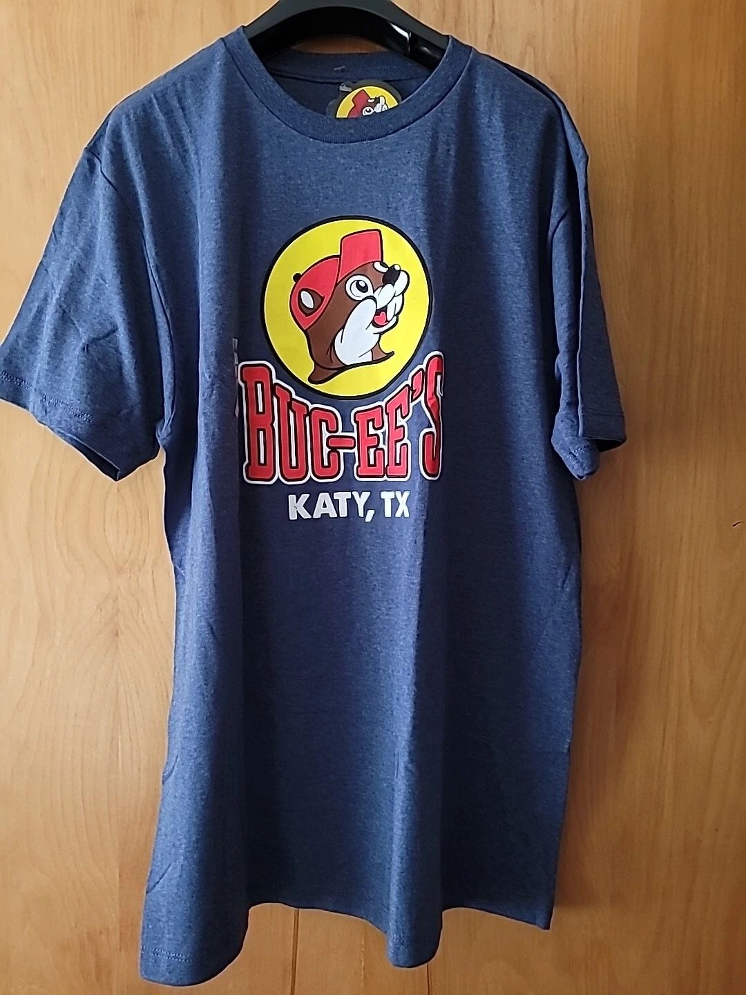 Buc-ees T-Shirt  Buc ees  Blue L 100% Cotton Unisex T-shirt, Sweatshirt, Hoodie, Long Sleeve Tee - T-Shirt, Sweatshirt, Hoodie