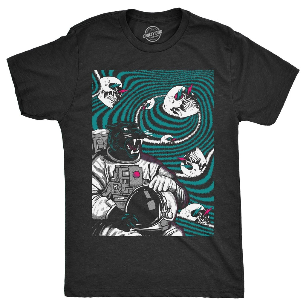 Mens Funny T Shirts Panther Astronaut Sarcastic Space Graphic Novelty Tee for Unisex T-shirt, Sweatshirt, Hoodie, Long Sleeve Tee - T-Shirt, Sweatshirt, Hoodie