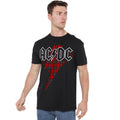 AC/DC Plaid Bolt T-Shirt S-2XL, Black Unisex T-shirt, Sweatshirt, Hoodie, Long Sleeve Tee - T-Shirt, Sweatshirt, Hoodie