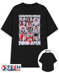 NHB Japan the ropes come down and chains go up no submissions no dq no rules no holds barred shirt - T-Shirt, Sweatshirt, Hoodie