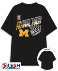 Michigan Wolverines 2026 NCAA Mens Basketball Final Four Net shirt Unisex T-shirt, Sweatshirt, Hoodie, Long Sleeve Tee - T-Shirt, Sweatshirt, Hoodie