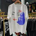 90s Sade Ultra Rare Washed T-Shirt White M Unisex T-shirt, Sweatshirt, Hoodie, Long Sleeve Tee - T-Shirt, Sweatshirt, Hoodie