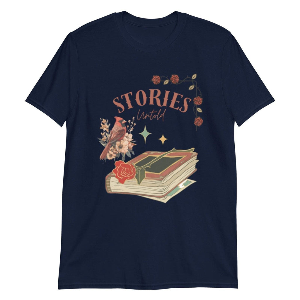 Vintage floral books stories urban Unisex T-Shirt Unisex T-shirt, Sweatshirt, Hoodie, Long Sleeve Tee - T-Shirt, Sweatshirt, Hoodie
