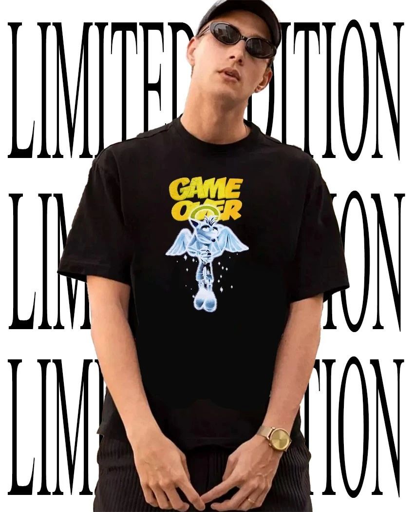 Crash Bandicoot Game Over shirt Unisex T-shirt, Sweatshirt, Hoodie, Long Sleeve Tee - T-Shirt, Sweatshirt, Hoodie