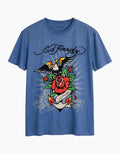 ED Hardy Eagle Vintage Wash Blue T-Shirt Unisex T-shirt, Sweatshirt, Hoodie, Long Sleeve Tee - T-Shirt, Sweatshirt, Hoodie
