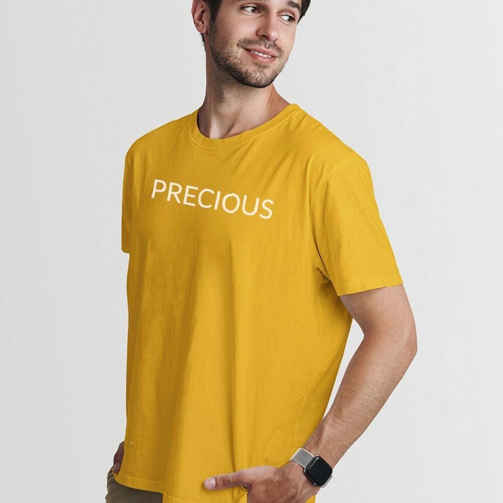 PRECIOUS UnisexTshirt-Simple Minimal Printed One Liner Unisex T-shirt, Sweatshirt, Hoodie, Long Sleeve Tee - T-Shirt, Sweatshirt, Hoodie