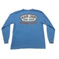 Ron Jon Surf Shop Mens Large L Blue Orange Beach Long Sleeve Cotton Crew Neck Unisex T-shirt, Sweatshirt, Hoodie, Long Sleeve Tee - T-Shirt, Sweatshirt, Hoodie