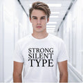 Strong Silent Type  T-Shirt -  Sam Campbell Unisex T-shirt, Sweatshirt, Hoodie, Long Sleeve Tee - T-Shirt, Sweatshirt, Hoodie