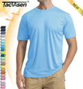 Men's UPF50+ Short Sleeve Fishing Shirts Skin Protection Swim Shirts Casual Tops Unisex T-shirt, Sweatshirt, Hoodie, Long Sleeve Tee - T-Shirt, Sweatshirt, Hoodie
