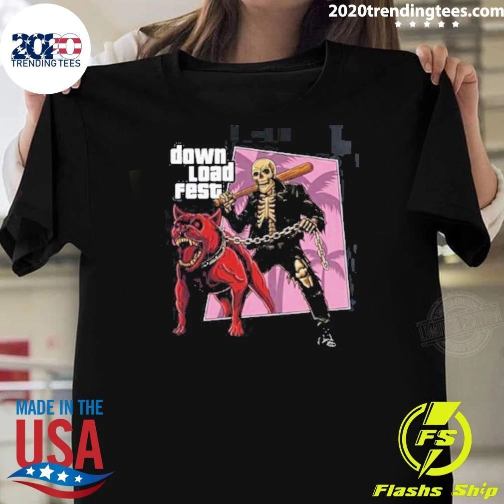 Download Festival From 10 To 14 June 2026 Grand Fest Auto GTA Shirt Unisex T-shirt, Sweatshirt, Hoodie, Long Sleeve Tee - T-Shirt, Sweatshirt, Hoodie