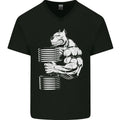Bulldog Gym Training Top Bodybuilding Mens V-Neck Cotton T-Shirt Unisex T-shirt, Sweatshirt, Hoodie, Long Sleeve Tee - T-Shirt, Sweatshirt, Hoodie