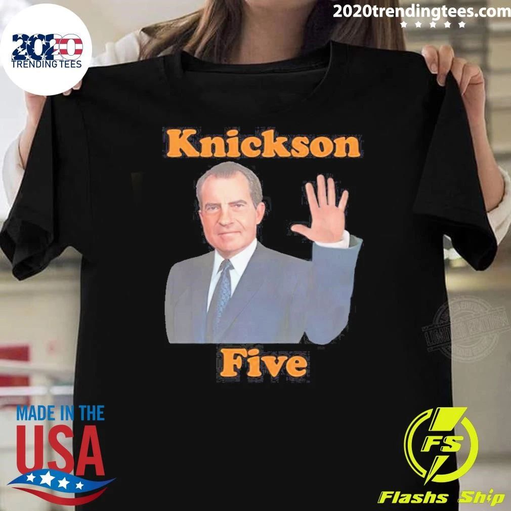 Knickson Five Tee Shirt Unisex T-shirt, Sweatshirt, Hoodie, Long Sleeve Tee - T-Shirt, Sweatshirt, Hoodie