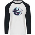 Yin Yang Glitch Yoga Meditation SCI-FI MMA Mens L/S Baseball T-Shirt Unisex T-shirt, Sweatshirt, Hoodie, Long Sleeve Tee - T-Shirt, Sweatshirt, Hoodie