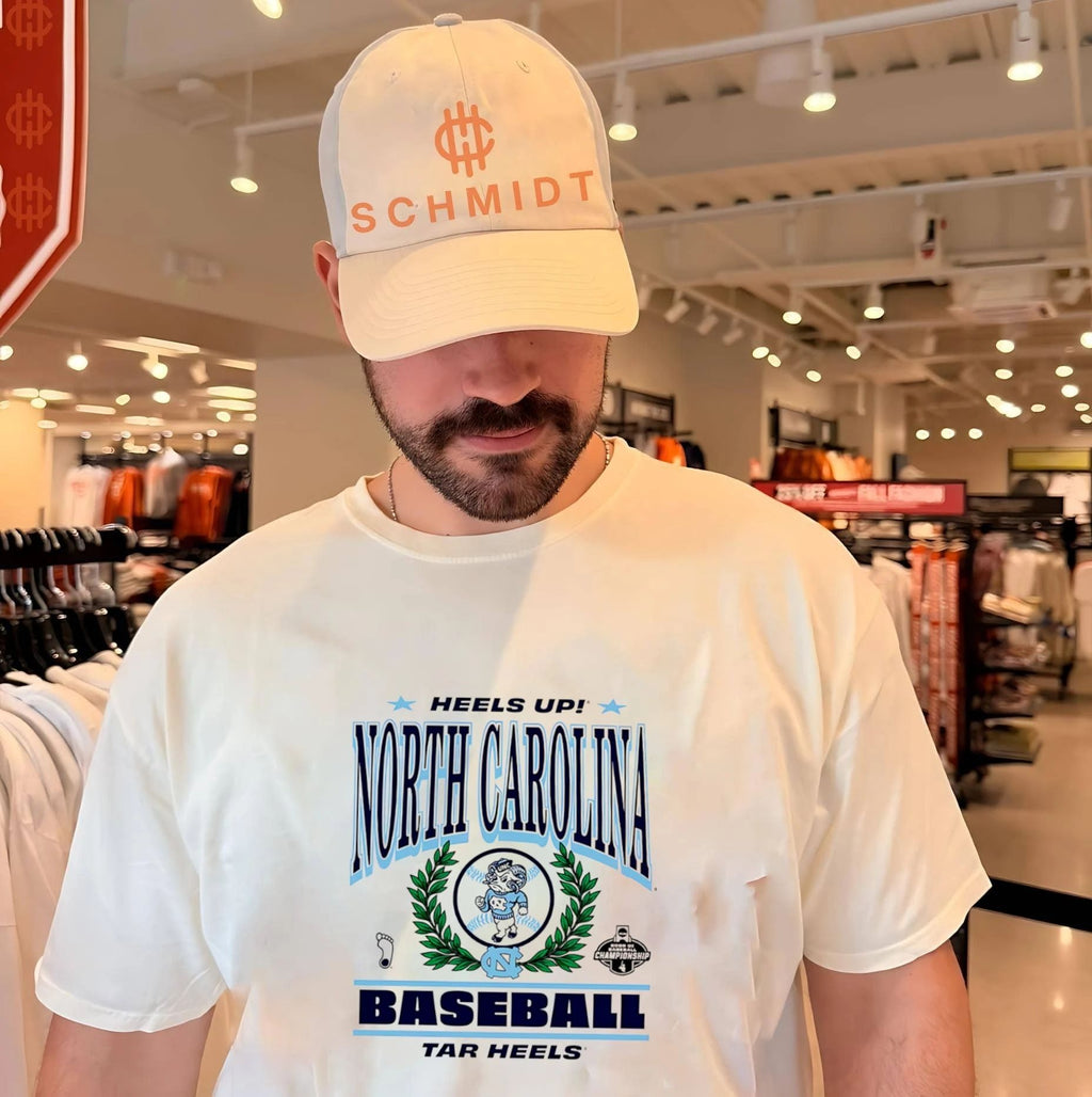 North Carolina Tar Heels Heels Up 2026 DI Baseball Championship shirt Unisex T-shirt, Sweatshirt, Hoodie, Long Sleeve Tee - T-Shirt, Sweatshirt, Hoodie