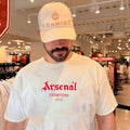 Arsenal AFC PL Champions 2025 2026 logo shirt Unisex T-shirt, Sweatshirt, Hoodie, Long Sleeve Tee - T-Shirt, Sweatshirt, Hoodie