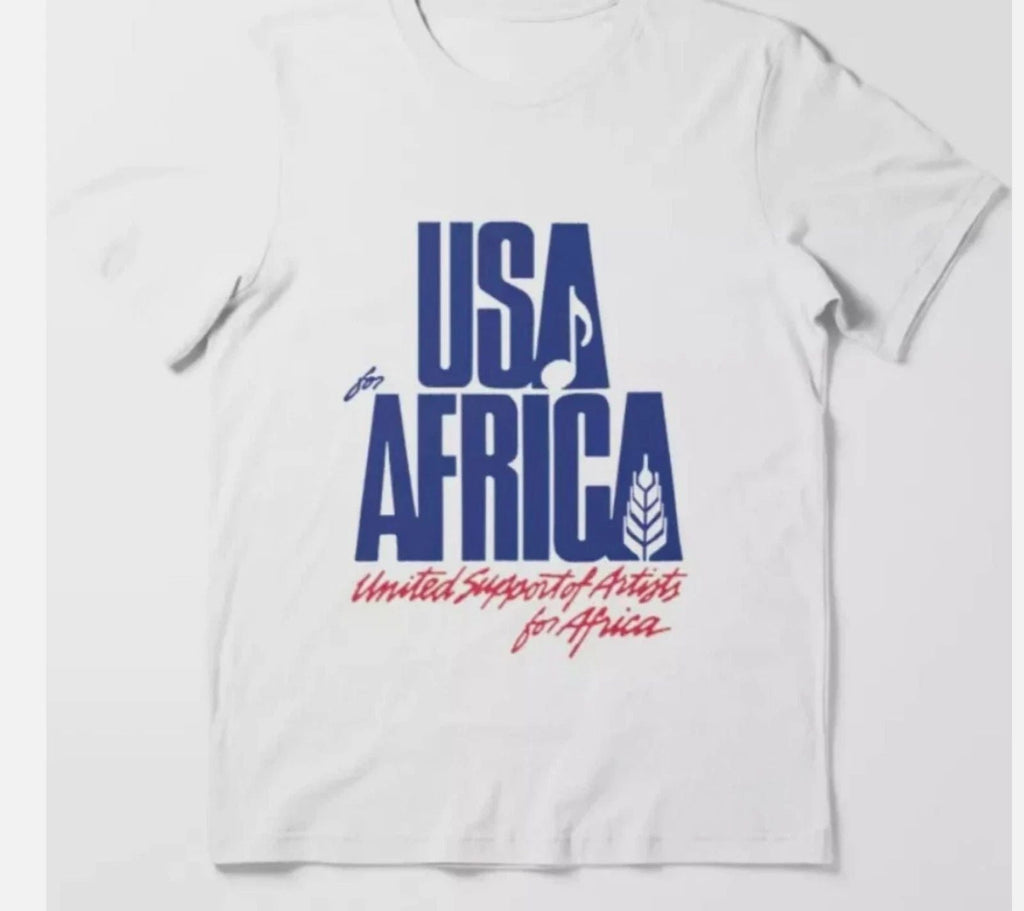 USA For Africa We Are The World T shirt - Premium Quality Unisex T-shirt, Sweatshirt, Hoodie, Long Sleeve Tee - T-Shirt, Sweatshirt, Hoodie