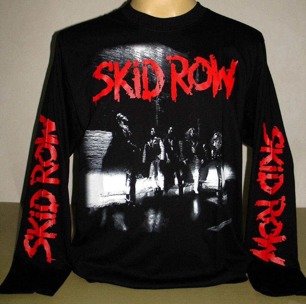 Skid Row First Album Long Sleeve T-Shirt Size S M L XL 2XL 3XL Metal Rock Band Unisex T-shirt, Sweatshirt, Hoodie, Long Sleeve Tee - T-Shirt, Sweatshirt, Hoodie