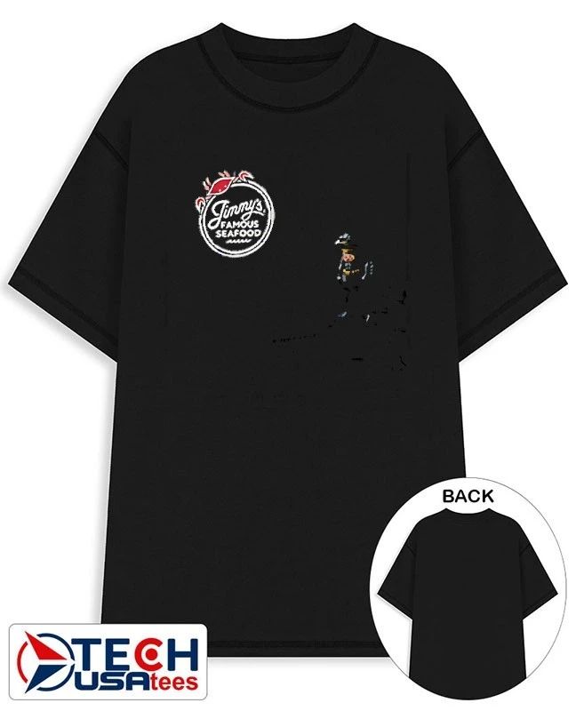Jimmys Famous Seafood The Hero shirt Unisex T-shirt, Sweatshirt, Hoodie, Long Sleeve Tee - T-Shirt, Sweatshirt, Hoodie