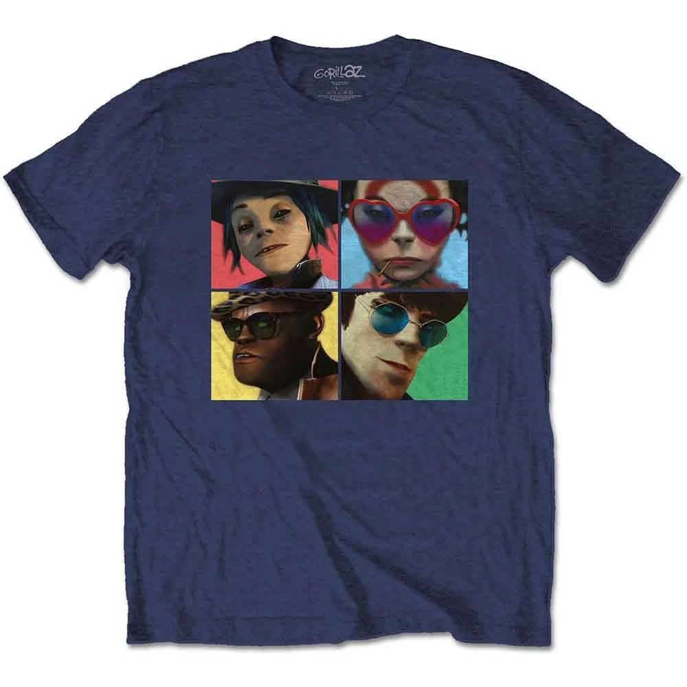 Gorillaz Humanz Official Tee T-Shirt Mens Unisex Unisex T-shirt, Sweatshirt, Hoodie, Long Sleeve Tee - T-Shirt, Sweatshirt, Hoodie
