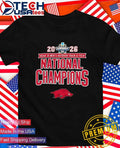 Arkansas Razorbacks 2026 NCAA Mens Outdoor Track & Field National Champions shirt Unisex T-shirt, Sweatshirt, Hoodie, Long Sleeve Tee - T-Shirt, Sweatshirt, Hoodie