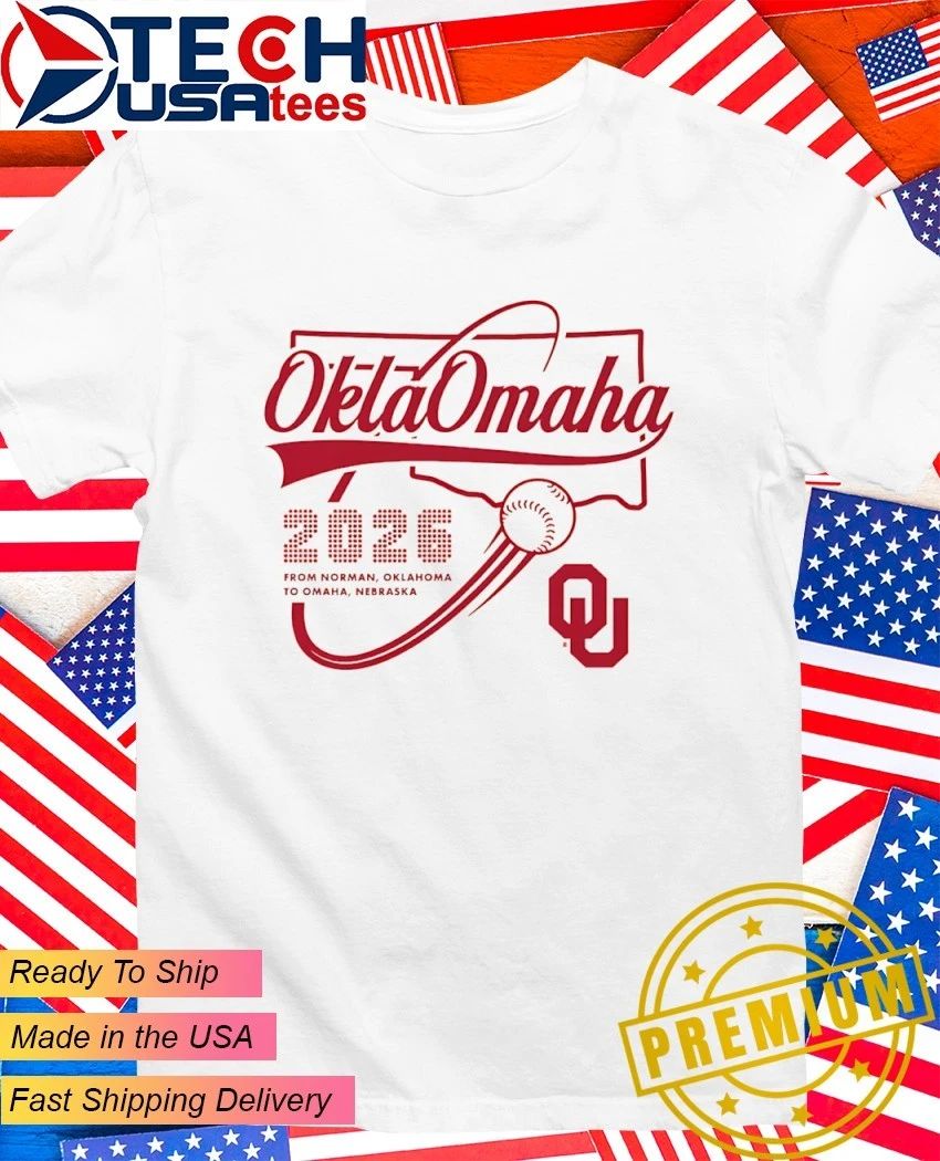 OklaOmaha from Norman to Omaha Oklahoma Sooners Baseball 2026 shirt Unisex T-shirt, Sweatshirt, Hoodie, Long Sleeve Tee - T-Shirt, Sweatshirt, Hoodie