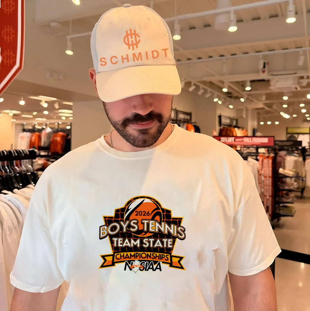 2026 Boys Tennis Team State Championships logo shirt Unisex T-shirt, Sweatshirt, Hoodie, Long Sleeve Tee - T-Shirt, Sweatshirt, Hoodie
