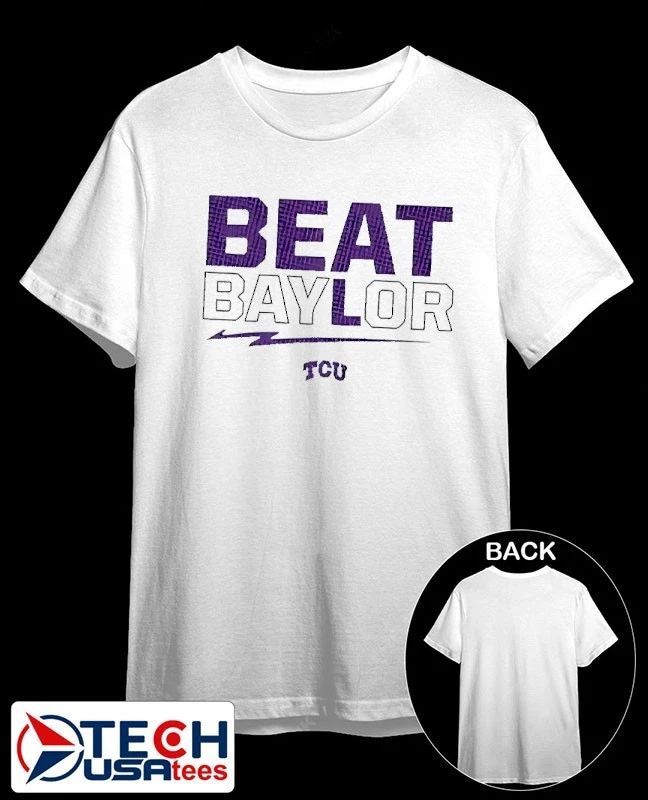 TCU Horned Frogs beat Baylor 2026 Big 12 Conference Back 2 Back Champs shirt Unisex T-shirt, Sweatshirt, Hoodie, Long Sleeve Tee - T-Shirt, Sweatshirt, Hoodie