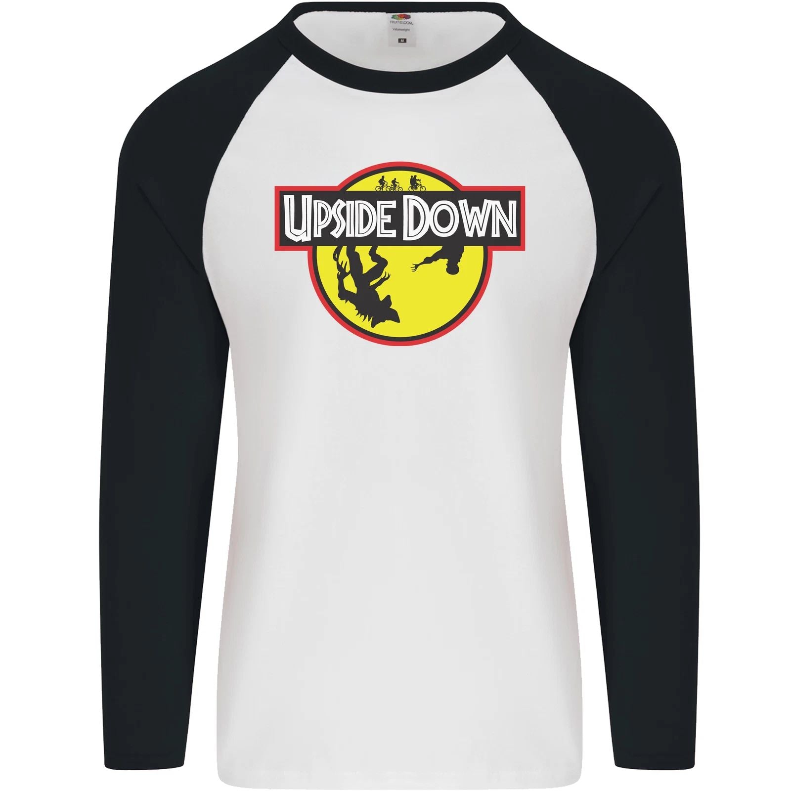 Upside Down SCI-FI TV Program Mens L/S Baseball T-Shirt Unisex T-shirt, Sweatshirt, Hoodie, Long Sleeve Tee - T-Shirt, Sweatshirt, Hoodie
