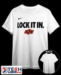 Lock it in Oklahoma State Cowboys 2026 On-Court Bench shirt Unisex T-shirt, Sweatshirt, Hoodie, Long Sleeve Tee - T-Shirt, Sweatshirt, Hoodie