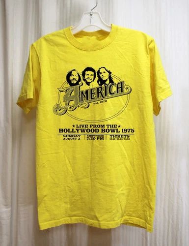 America Band Tour 1975 MADE IN USA T Shirt Full Size S-5XL Unisex T-shirt, Sweatshirt, Hoodie, Long Sleeve Tee - T-Shirt, Sweatshirt, Hoodie