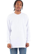 3 PACK Shaka Wear Men Max Heavyweight Long Sleeve T-shirt Black White Plain Unisex T-shirt, Sweatshirt, Hoodie, Long Sleeve Tee - T-Shirt, Sweatshirt, Hoodie