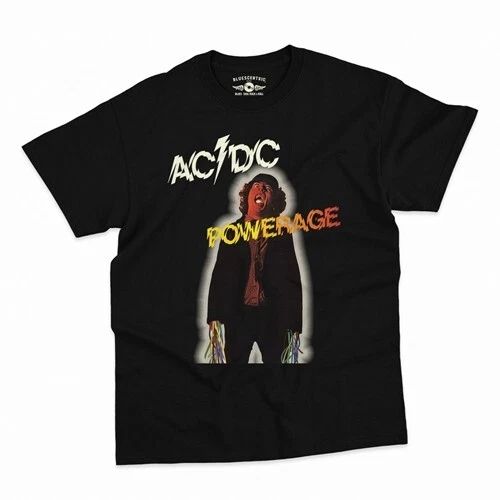 AC/DC Powerage Album Cover T-Shirt Unisex T-shirt, Sweatshirt, Hoodie, Long Sleeve Tee - T-Shirt, Sweatshirt, Hoodie