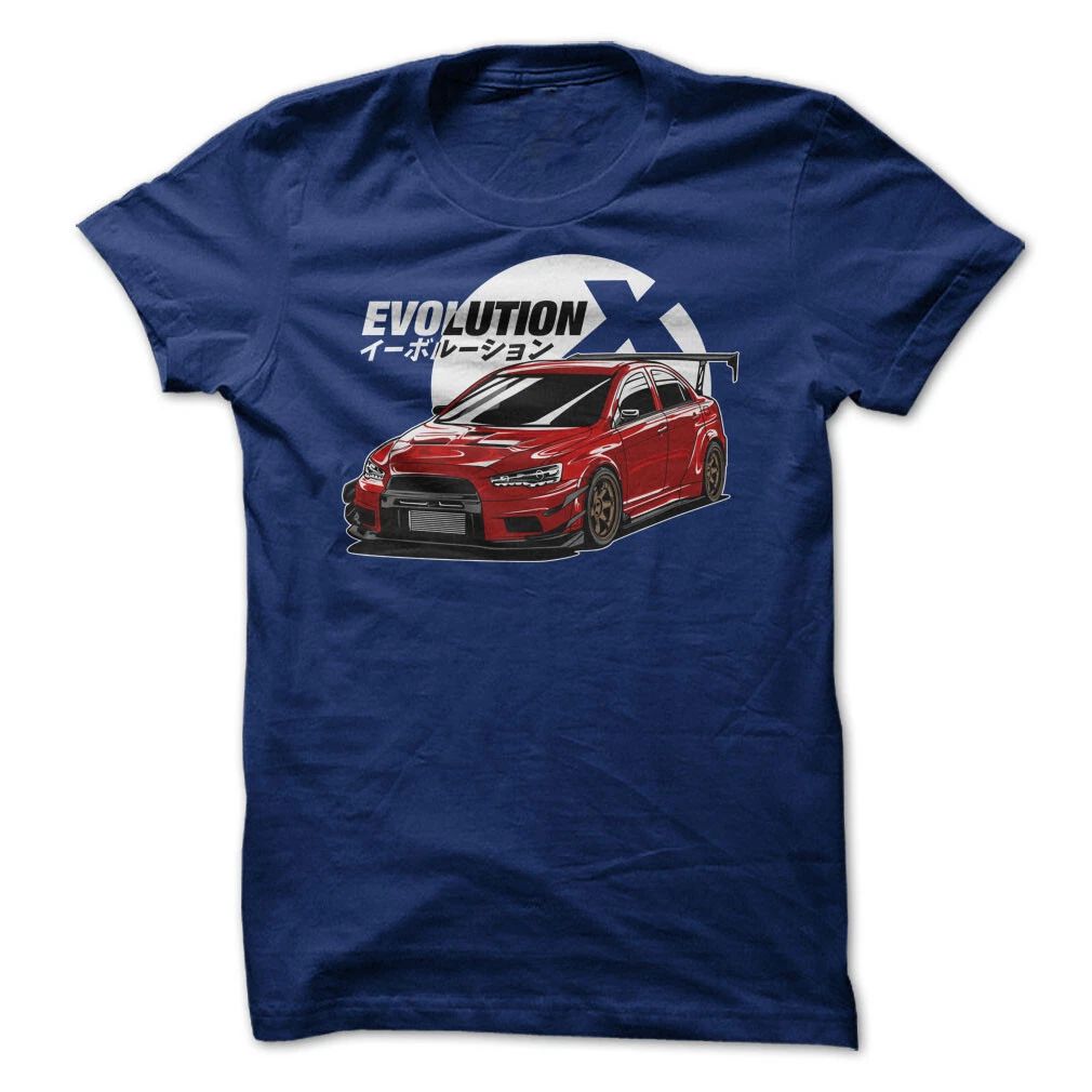 Mitsubishi Evolution Evo X Graphic Tee T-shirt Unisex T-shirt, Sweatshirt, Hoodie, Long Sleeve Tee - T-Shirt, Sweatshirt, Hoodie