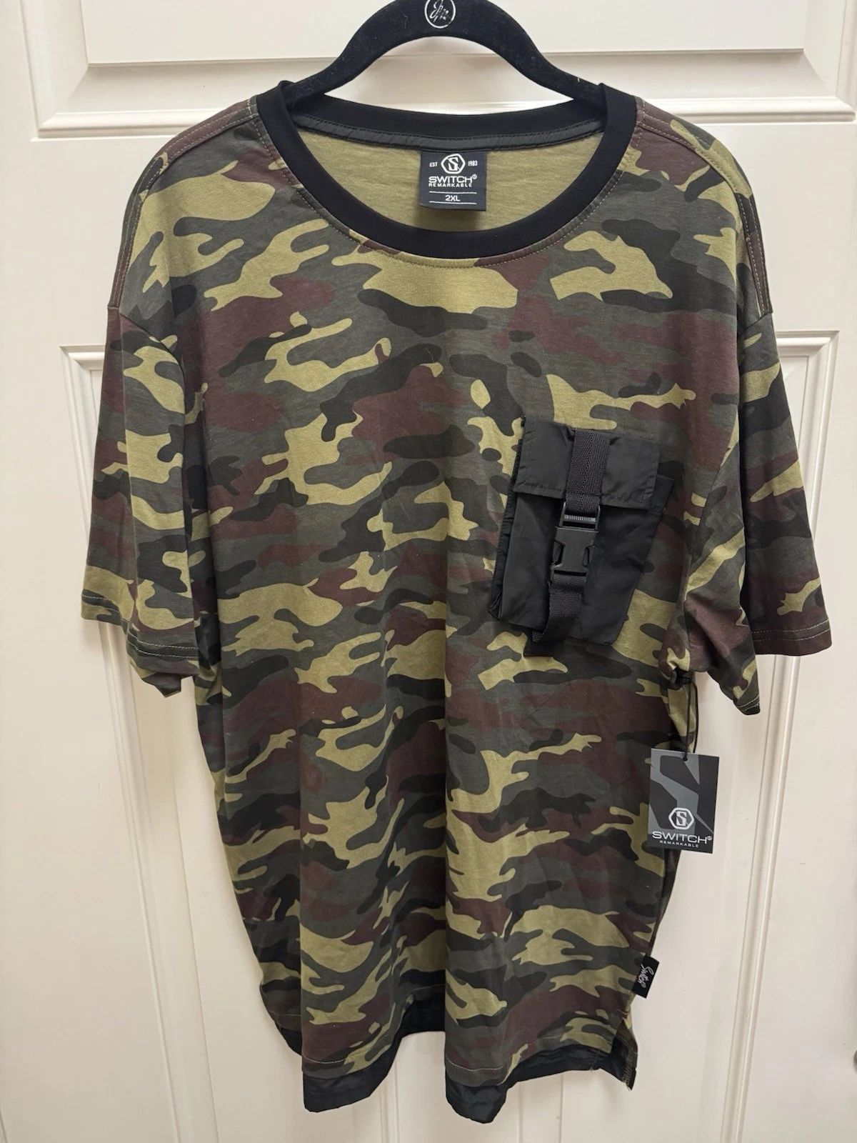 Switch Remarkable Camo T Shirt Street Wear Design Comfortable & Stylish Sz XXL Unisex T-shirt, Sweatshirt, Hoodie, Long Sleeve Tee - T-Shirt, Sweatshirt, Hoodie