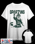 Michigan State Spartans mascot mode vintage shirt Unisex T-shirt, Sweatshirt, Hoodie, Long Sleeve Tee - T-Shirt, Sweatshirt, Hoodie