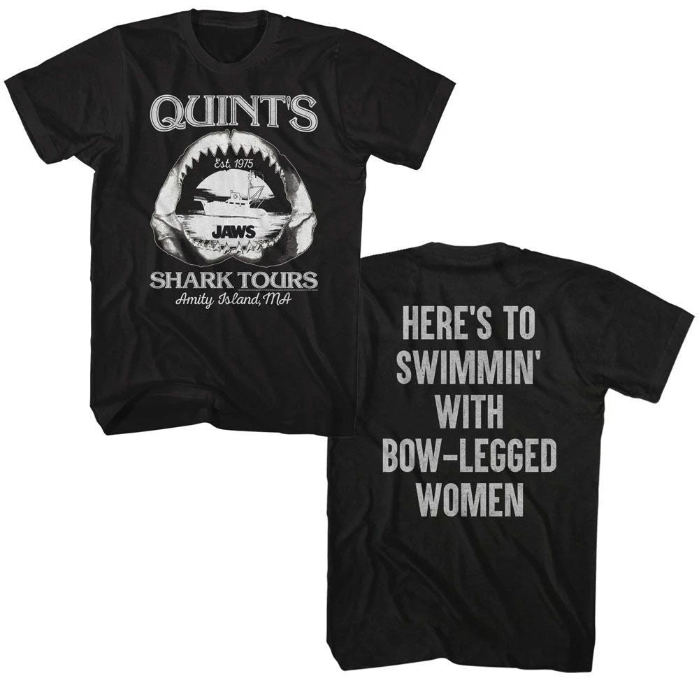 Jaws - Quints Quote - Short Sleeve - Adult - T-Shirt Unisex T-shirt, Sweatshirt, Hoodie, Long Sleeve Tee - T-Shirt, Sweatshirt, Hoodie