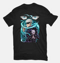 Unisex Jujutsu Kaisen Satoru Gojo Black T-Shirt from TeeFury size M/L Unisex T-shirt, Sweatshirt, Hoodie, Long Sleeve Tee - T-Shirt, Sweatshirt, Hoodie