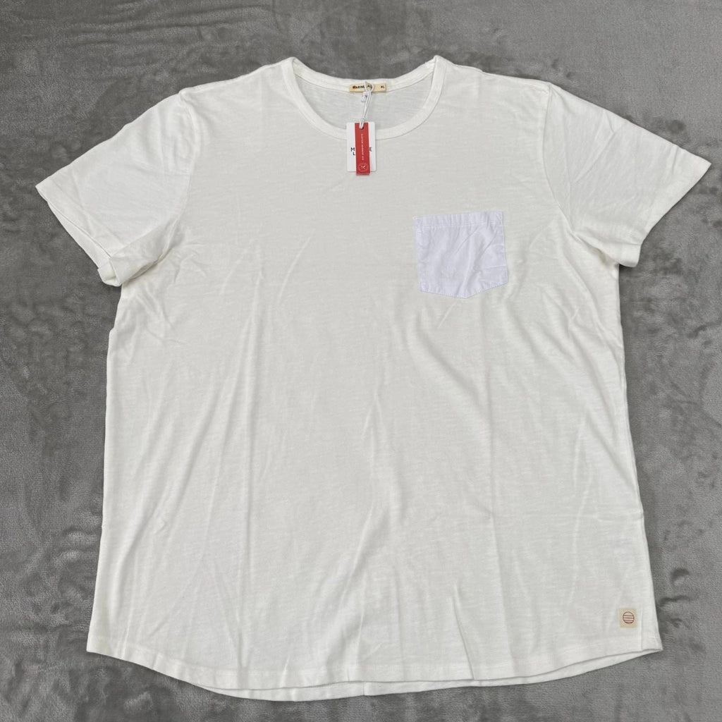 Marine Layer Heavy Slub Pocket Tee T-Shirt Mens XL Antique Cream Soft New NWT Unisex T-shirt, Sweatshirt, Hoodie, Long Sleeve Tee - T-Shirt, Sweatshirt, Hoodie