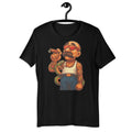 Chicano Cartoon Gangster T-Shirt Snake Tattoo Cigar Street Style Tee Unisex T-shirt, Sweatshirt, Hoodie, Long Sleeve Tee - T-Shirt, Sweatshirt, Hoodie