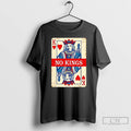 Classic No Kings Playing Card Statement T Shirts Unisex T-shirt, Sweatshirt, Hoodie, Long Sleeve Tee - T-Shirt, Sweatshirt, Hoodie