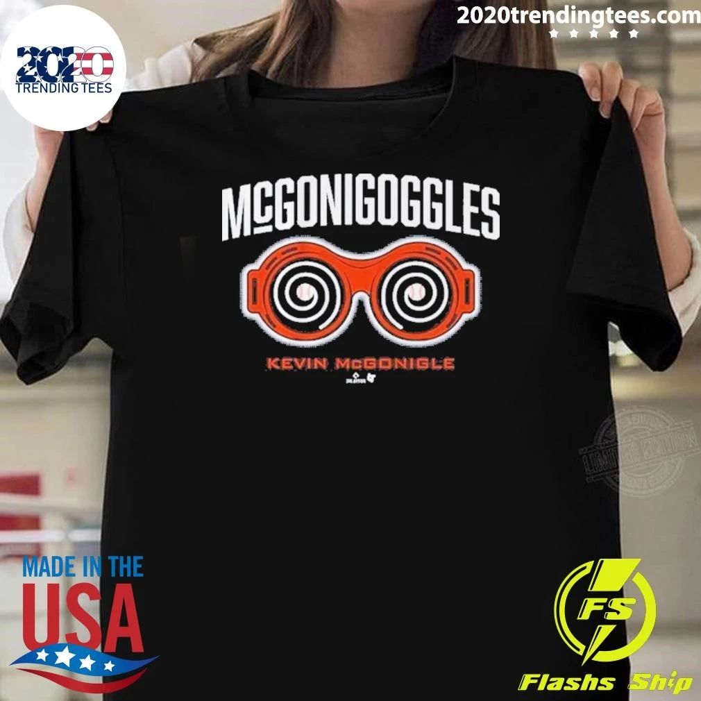 Kevin McGonigle McGonigoggles Shirt Unisex T-shirt, Sweatshirt, Hoodie, Long Sleeve Tee - T-Shirt, Sweatshirt, Hoodie