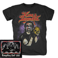King Diamond Conspiracy Tour 89 Skull Shirt S M L XL XXL Official T-Shirt Unisex T-shirt, Sweatshirt, Hoodie, Long Sleeve Tee - T-Shirt, Sweatshirt, Hoodie