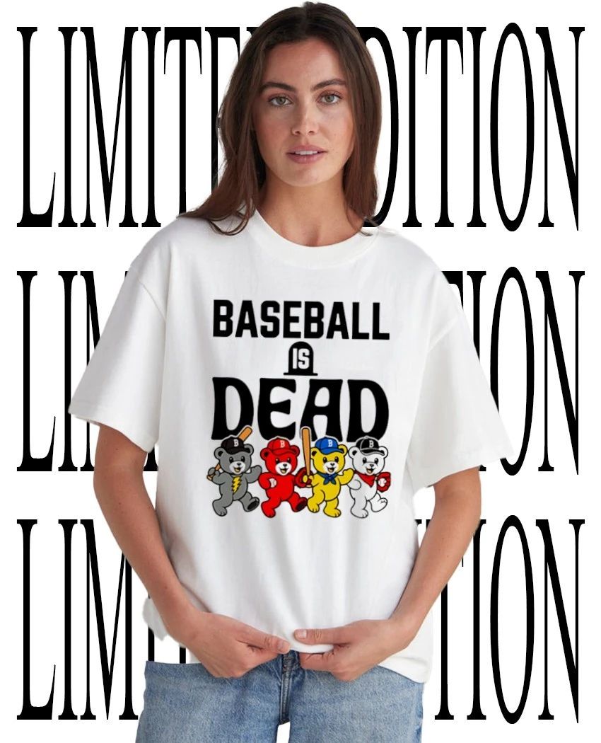 Grateful Bears Baseball is Dead Night shirt Unisex T-shirt, Sweatshirt, Hoodie, Long Sleeve Tee - T-Shirt, Sweatshirt, Hoodie